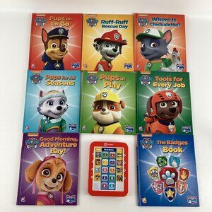 Me Reader Paw Patrol Electronic Interactive Toy Pi Kids Reader Book Lot 2017